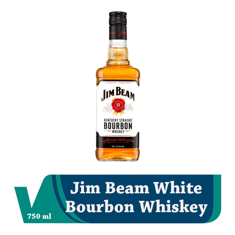 Jim Beam White Bourbon Whiskey 750ml_IMG