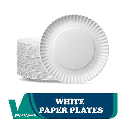 White Paper Plates 50pcs_IMG