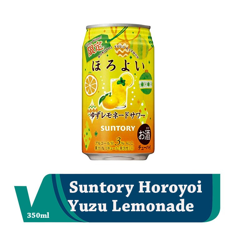 Suntory Horoyoi Yuzu Lemonade 350ml